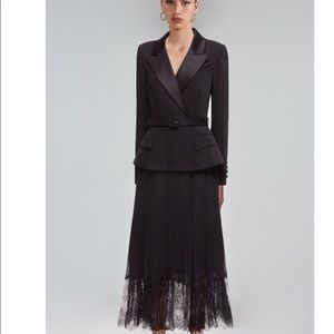 Self-portrait black lace dress